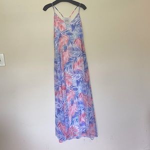 Nicole Miller New York floral maxi dress